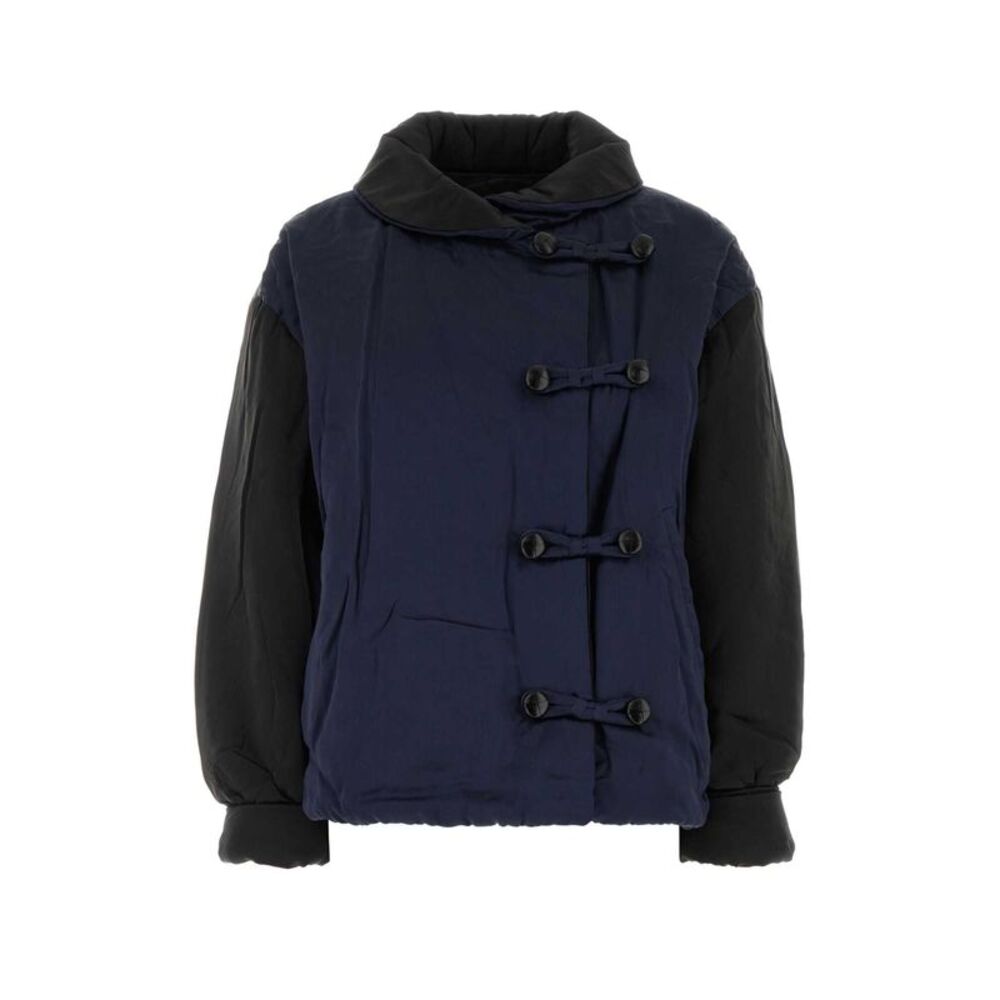 Isabel Marant Women Two-Tone Silk Bleza Reversible Padded Jacket